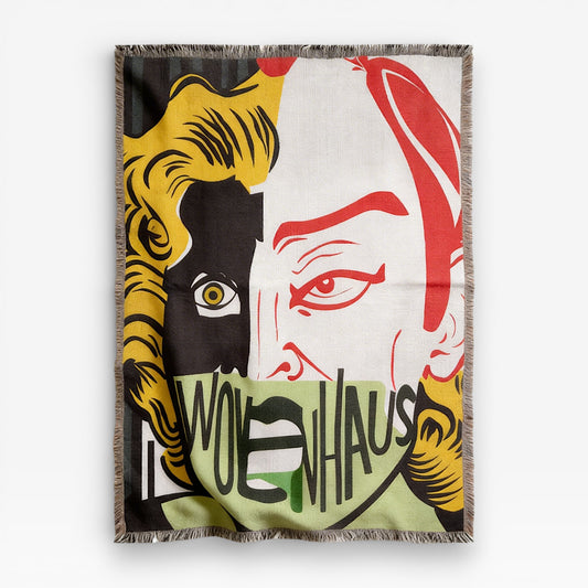 Dual Gaze Woven Throw