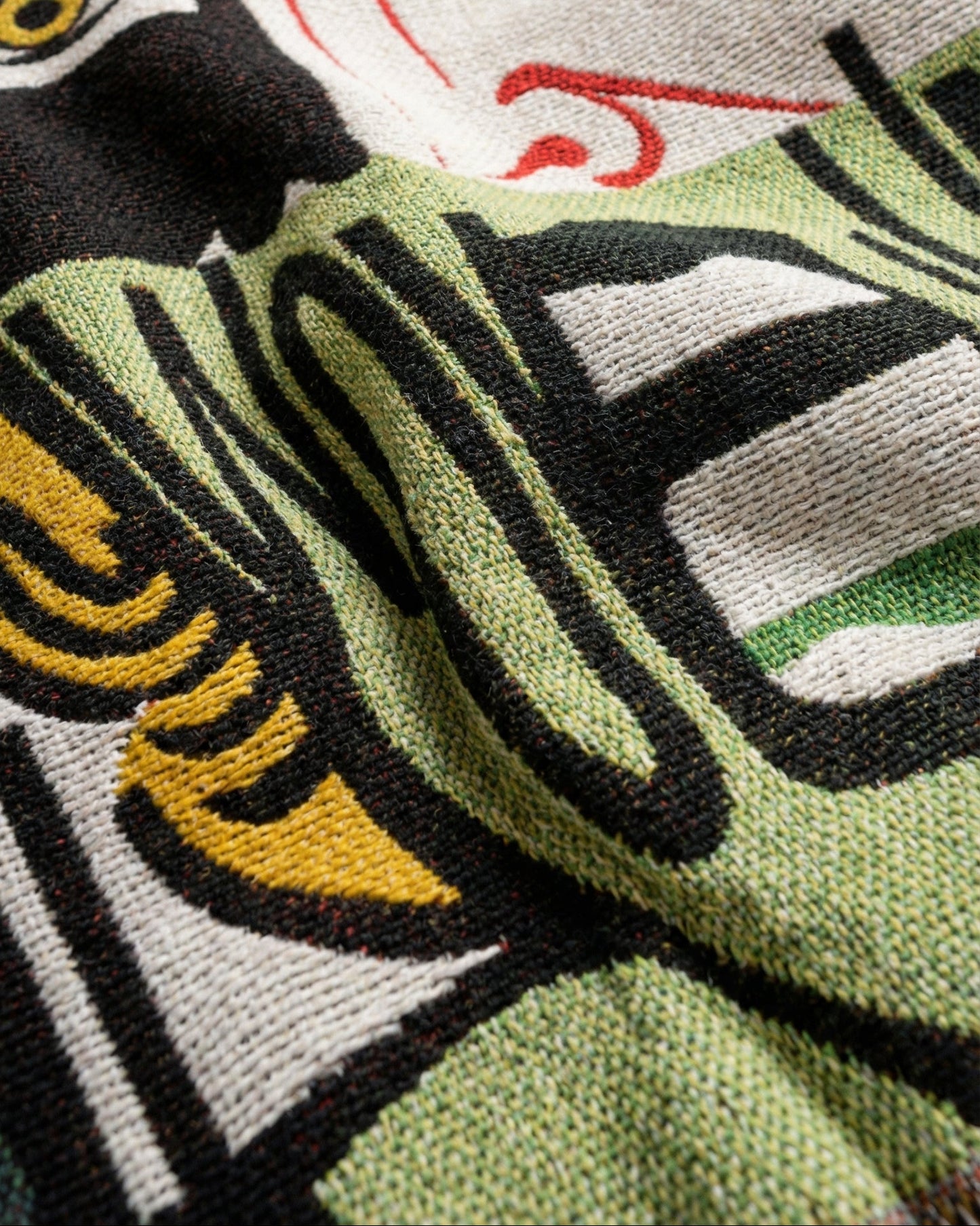 Dual Gaze Woven Throw